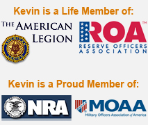 Kevin Ambler is a member of the Military Officers Association of America