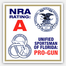 Kevin Ambler  A-RATING from NRA and PRO-GUN RATING from the Unified Sportsman of Florida